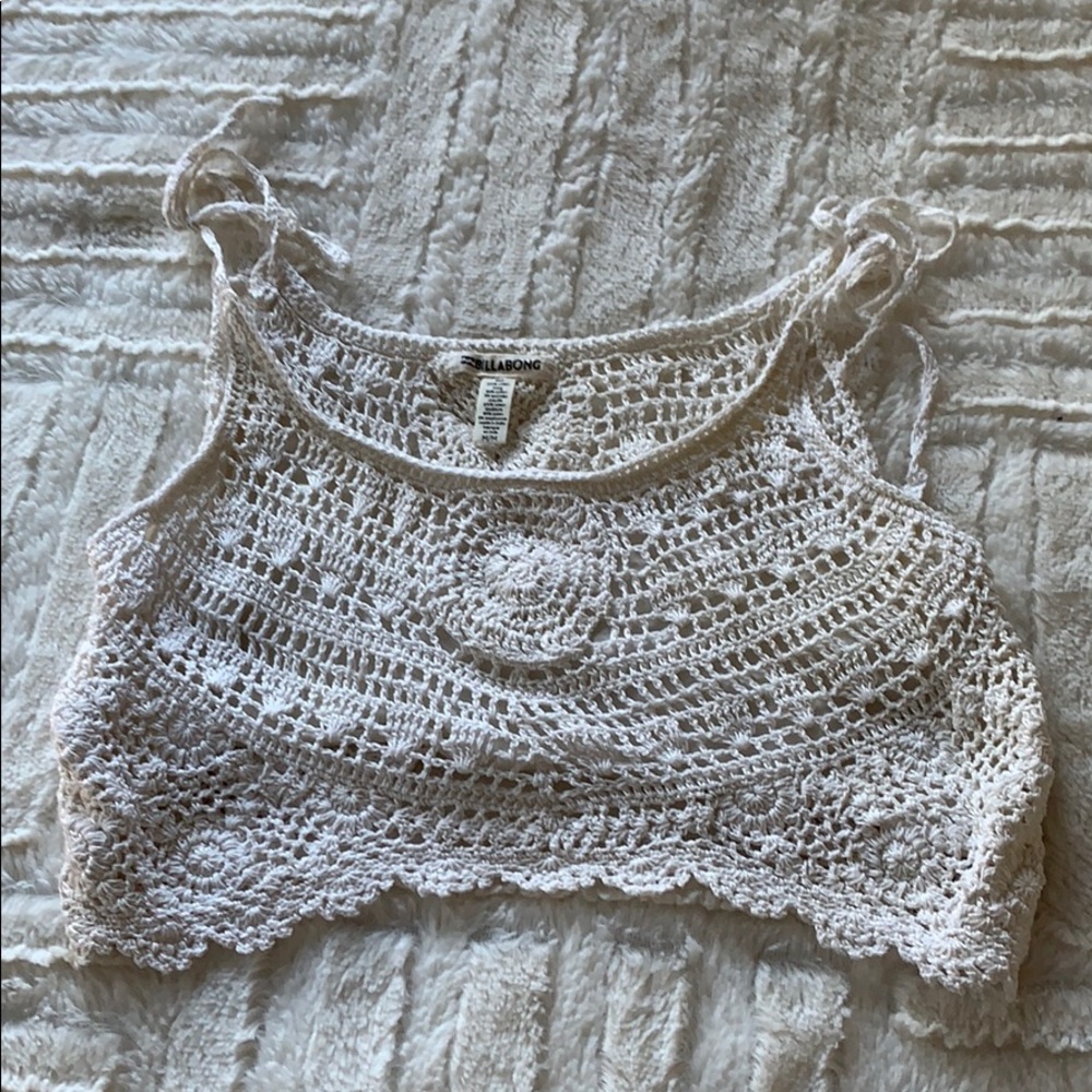 Crochet crop top